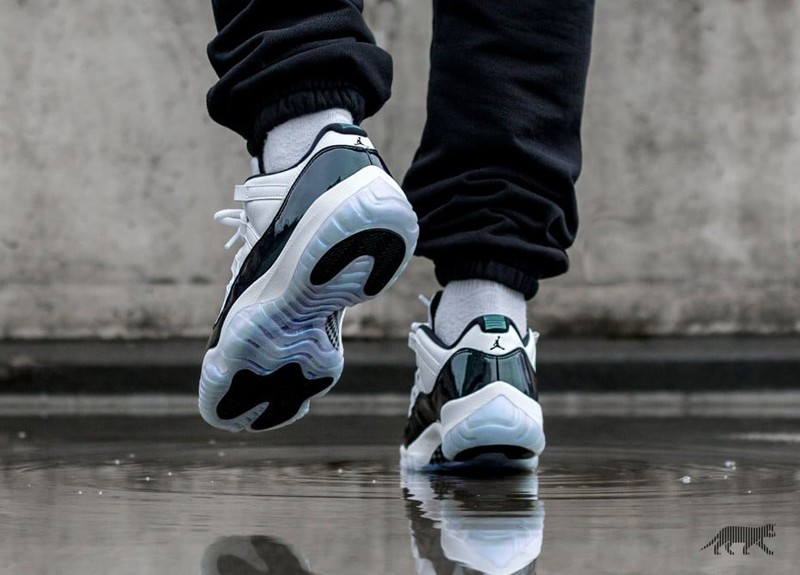 Jordan cheap 11s emerald